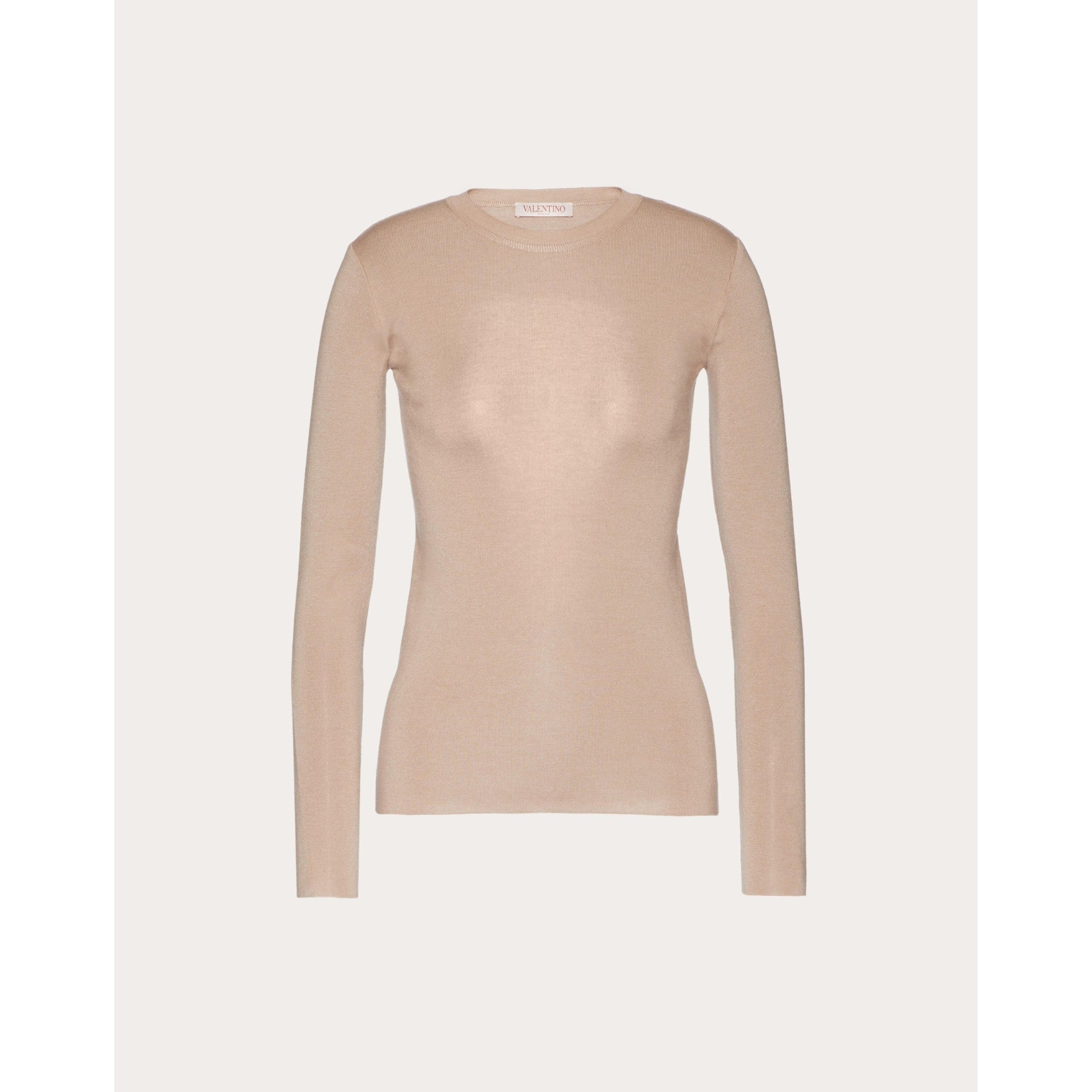 Knitwear Top Solid - Sand