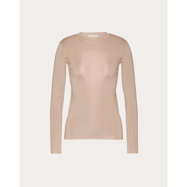 Knitwear Top Solid - Sand