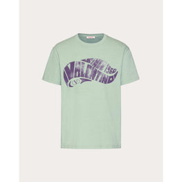 T Shirt Polo - Valentino Surf - Verde And St Viola