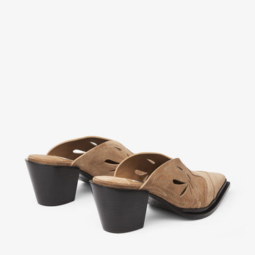 Cece Mule Ii 60 - Brown/Beige