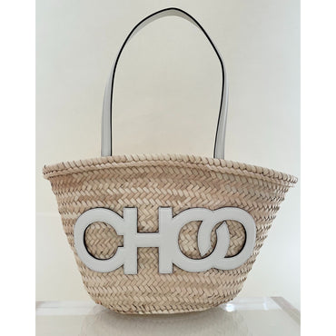 Choo Beach Basket/M - Brown/Beige