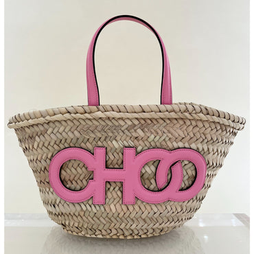 Choo Beach Basket/S - Brown/Beige