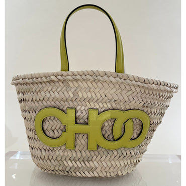 Choo Beach Basket/S - Brown/Beige