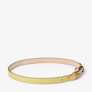 Diamond Clasp Belt - Yellow