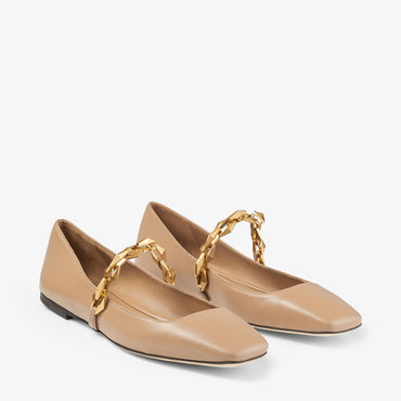 Diamond Tilda Flat - Brown/Beige