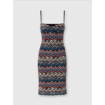 Floral Lace Midi Dress - Multi