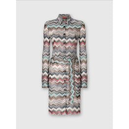 Snake Shirt Dress - Multi