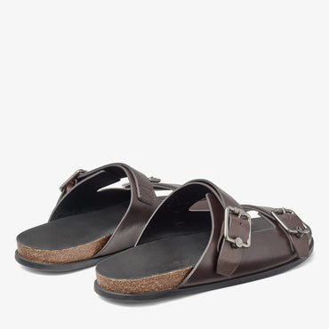 Etta City Sandal - Brown/Beige