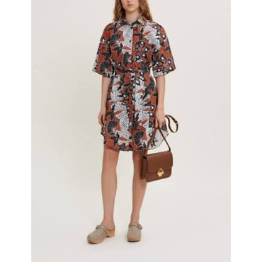 Rodima Dress - Ethnic Terracotta