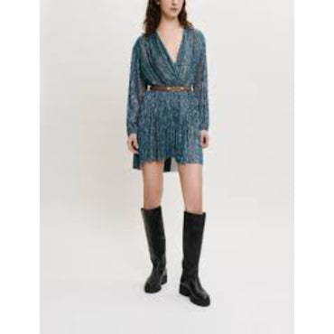 Riatisa Dress - Turquoise