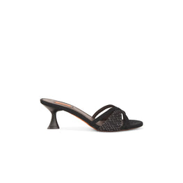 Kate Kitten Sandal - Wave Lurex Nero