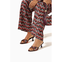 Kate Kitten Sandal - Raschel Lame Multi Red