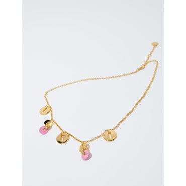 Nsequinnecklace Necklace - Gold