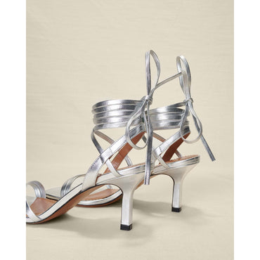 Filipina Sandals - Silvery