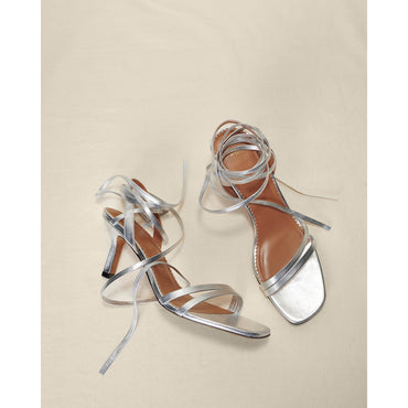 Filipina Sandals - Silvery