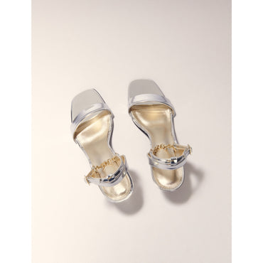 Filinightmirror Sandals - Silver