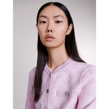 Menthe Cardigan - Pale Pink