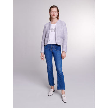 Mabrille Cardigan - Silver