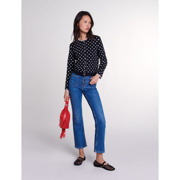 Mydots Cardigan - Black / White