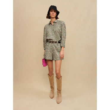 Cakita Shirt - Roses Button