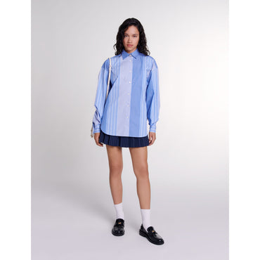 Camerona Shirt - Blue White Stripes