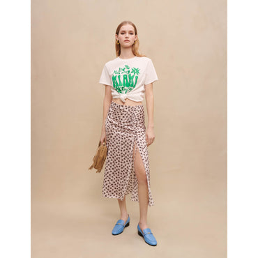 Jalita Skirt - Pink Mini Palm Tree