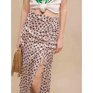 Jalita Skirt - Pink Mini Palm Tree
