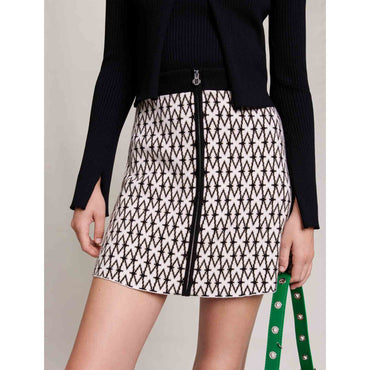 Joyal Skirt - Ecru Black