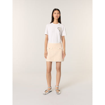 Jartingal Skirt - Pink/Ecru