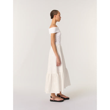 Jisequin Skirt - White