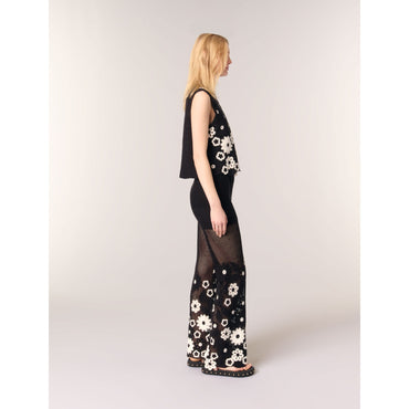 Pochetty Pants - Black / White