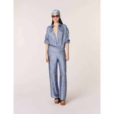 Pidana Pants - Blue Bandana Print