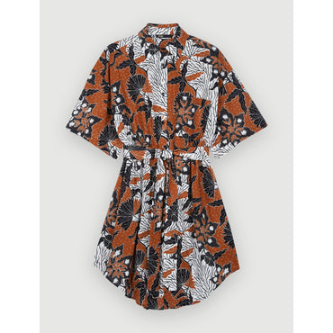 Rodima Dress - Ethnic Terracotta