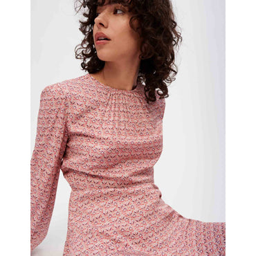 Rilivia Dress - Mini Flowers Pink