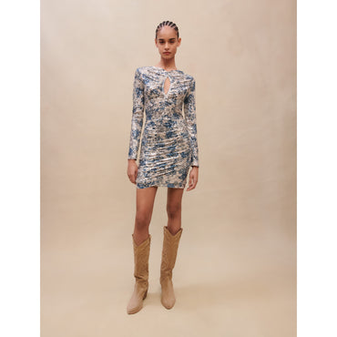Raquine Dress - Silver