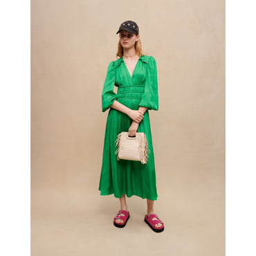 Riannette Dress - Grass Green
