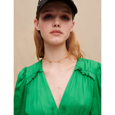 Riannette Dress - Grass Green