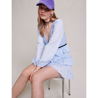 Roulitana Dress - Light Blue