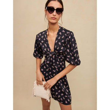 Ruisso Dress - Pink Lilly Of The Valley