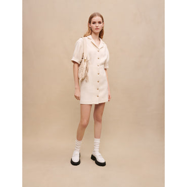 Raquemita Dress - Ecru