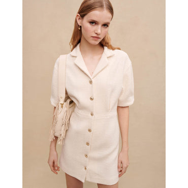 Raquemita Dress - Ecru