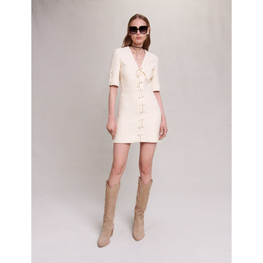 Rilena Dress - Ecru