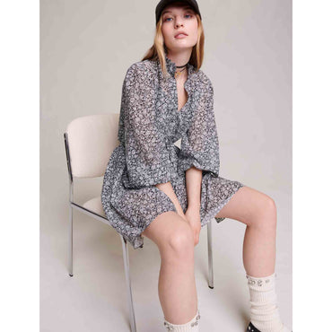 Rilanaise Dress - Black / White