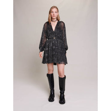 Rubini Dress - Black/Glitter