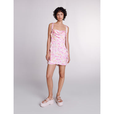Romantik Dress - Print Sunny Flower Pink