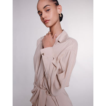 Rilinen Dress - Beige