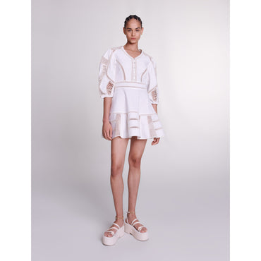Riany Dress - Ecru