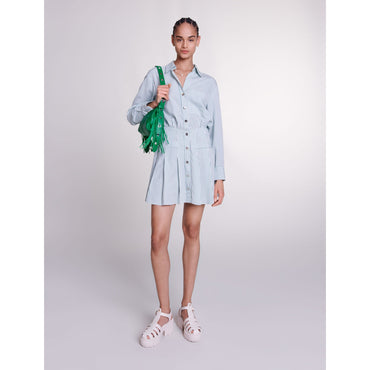 Raudrine Dress - White Green