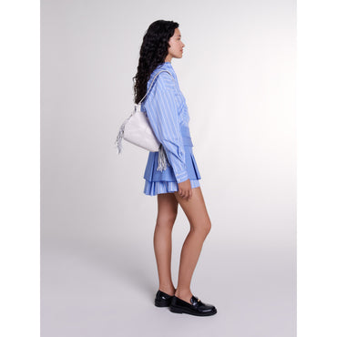 Rajano Dress - Blue White Stripes