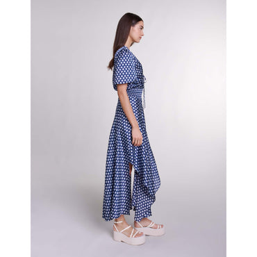Rachelonina Dress - Clover Navy/Ecru